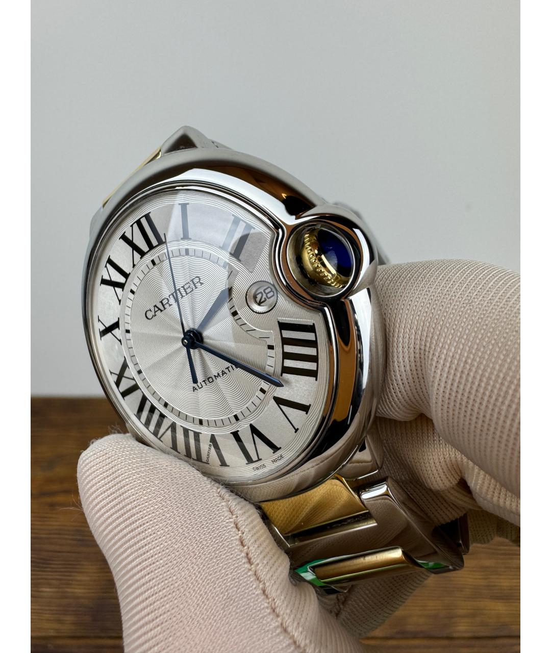 CARTIER Часы из желтого золота, фото 4