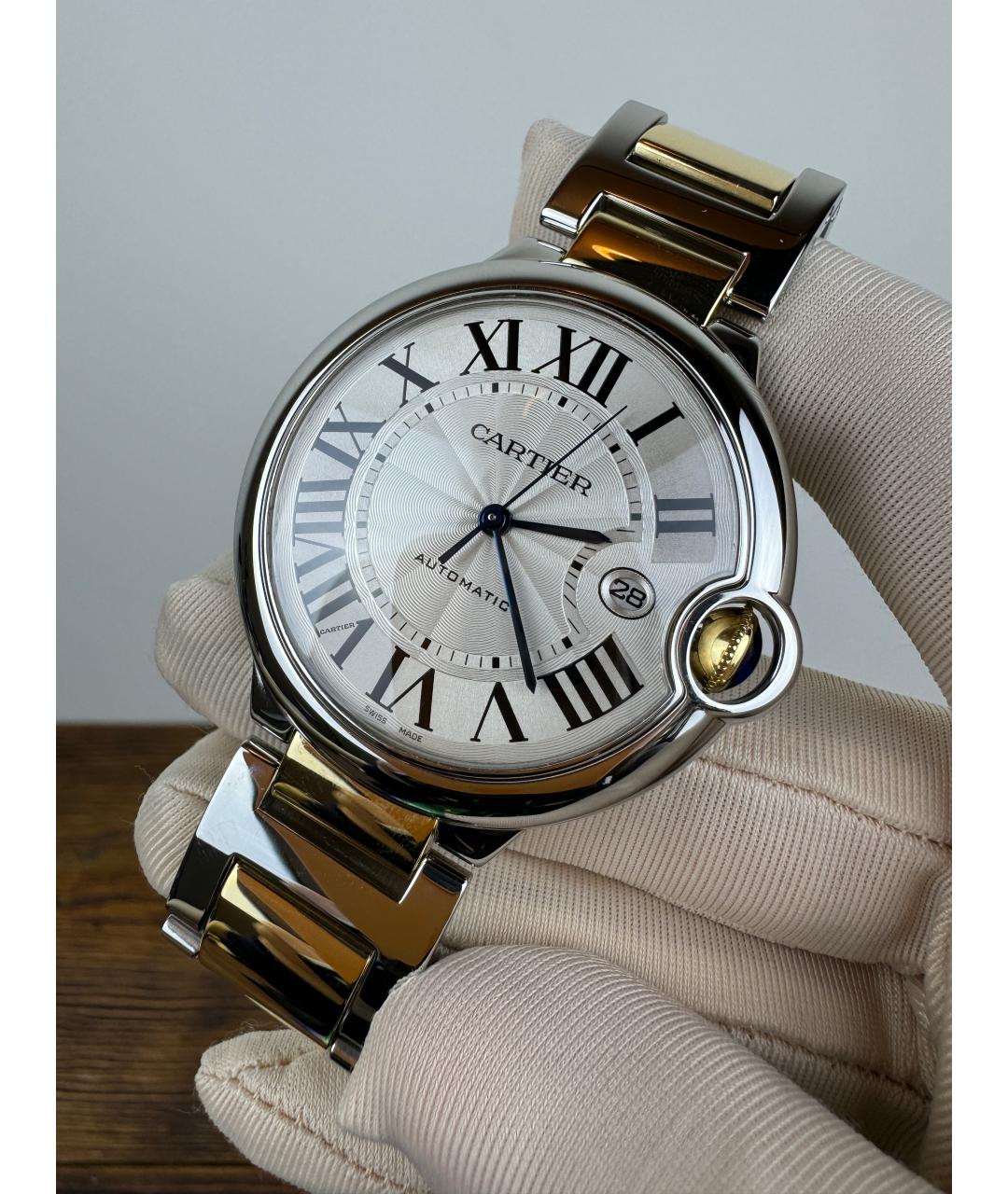 CARTIER Часы из желтого золота, фото 2