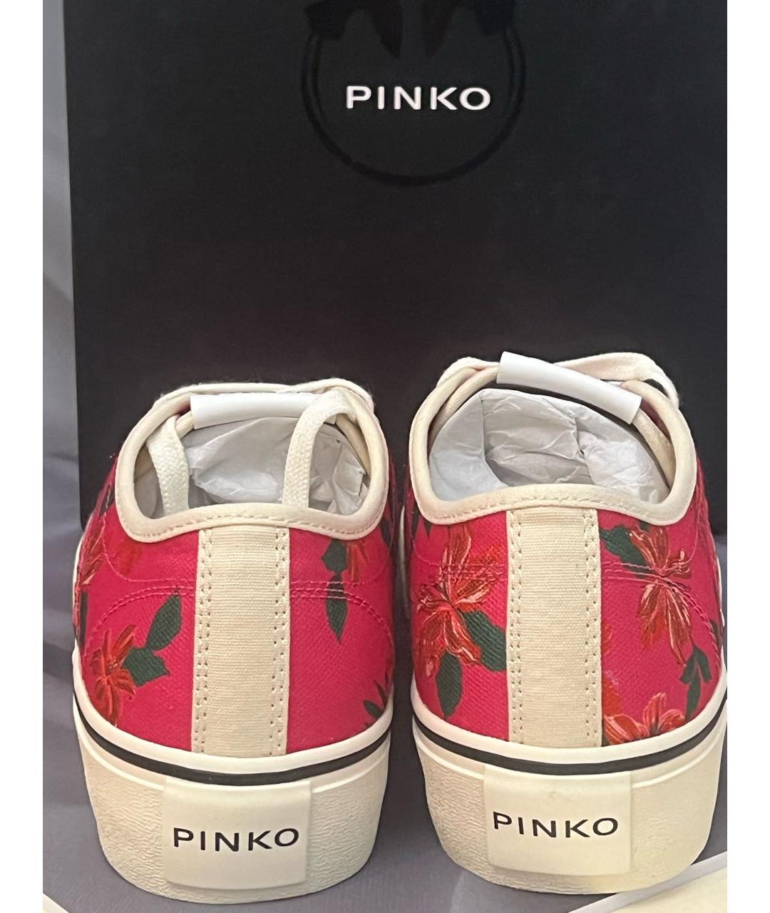 PINKO Фуксия текстильные кеды, фото 3