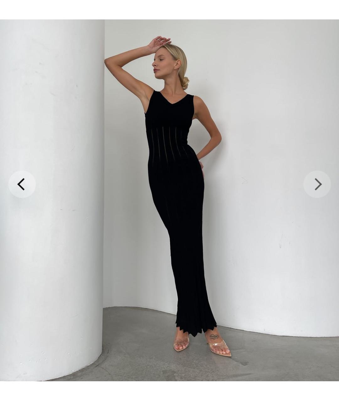 ALAIA Черное платье, фото 4
