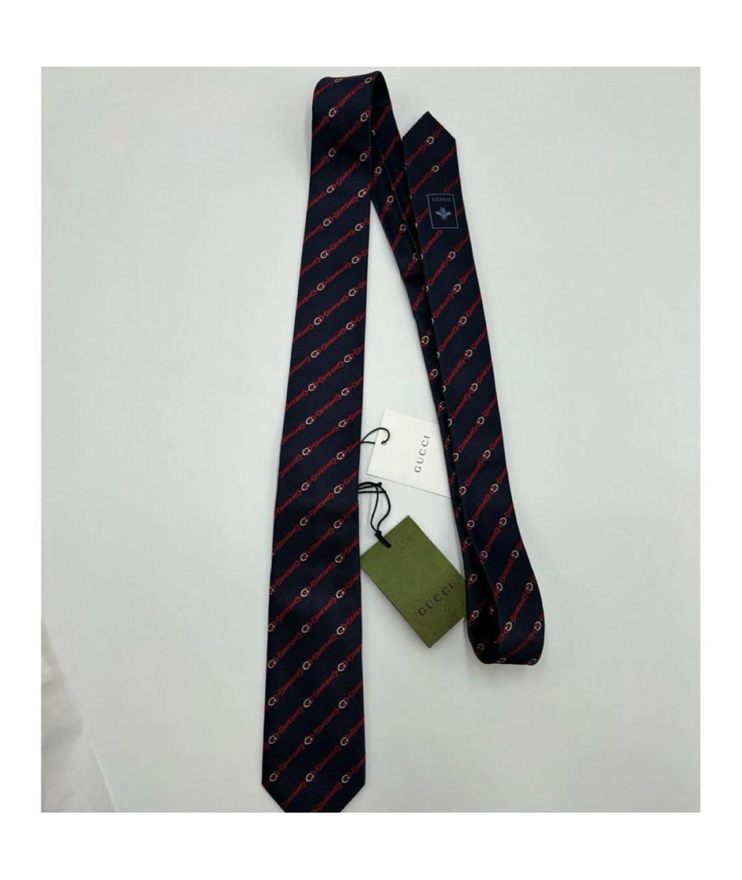 GUCCI Мульти шелковый галстук, фото 4