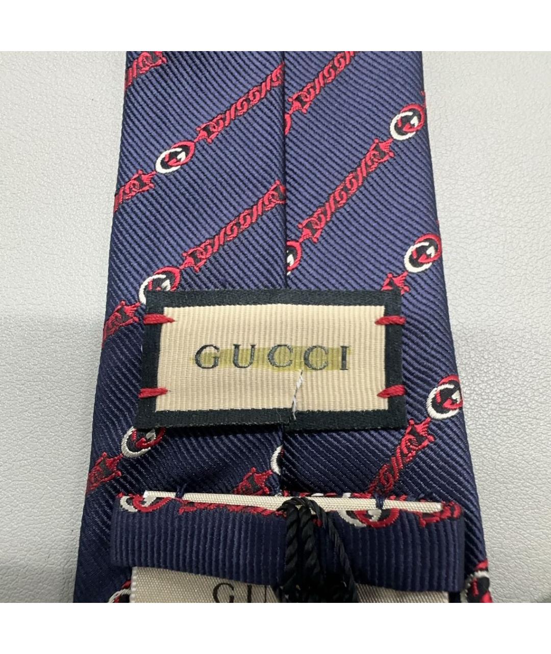 GUCCI Мульти шелковый галстук, фото 4