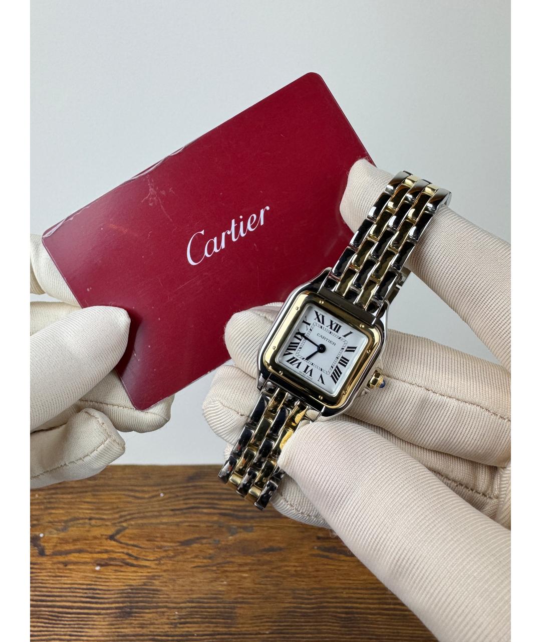 CARTIER Часы из желтого золота, фото 5