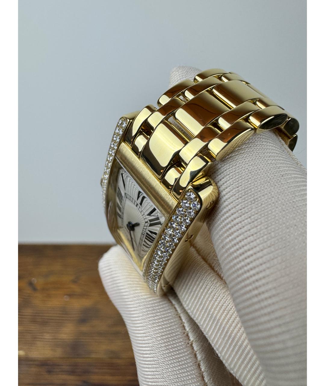 CARTIER Золотые часы из желтого золота, фото 5