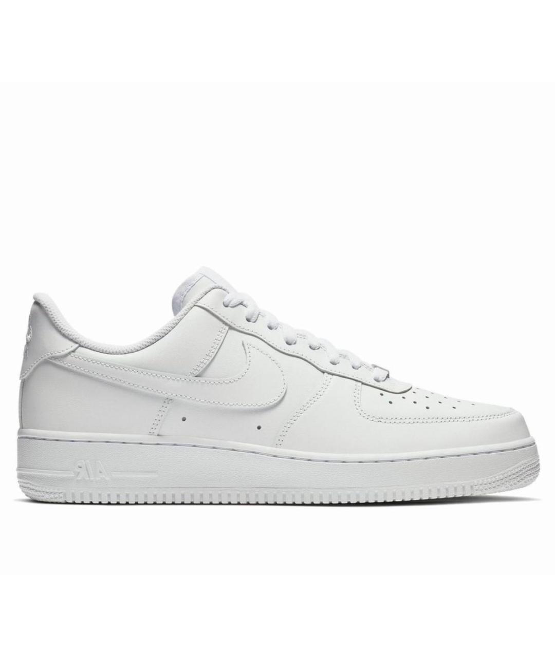 NIKE Белые кожаные кроссовки, фото 1