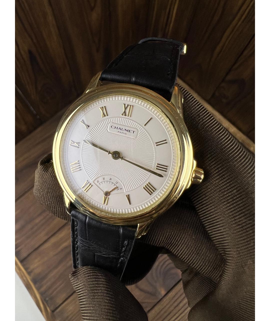 CHAUMET Часы из желтого золота, фото 4