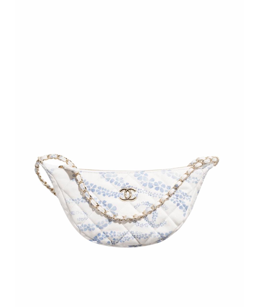 CHANEL Белая сумка через плечо, фото 1