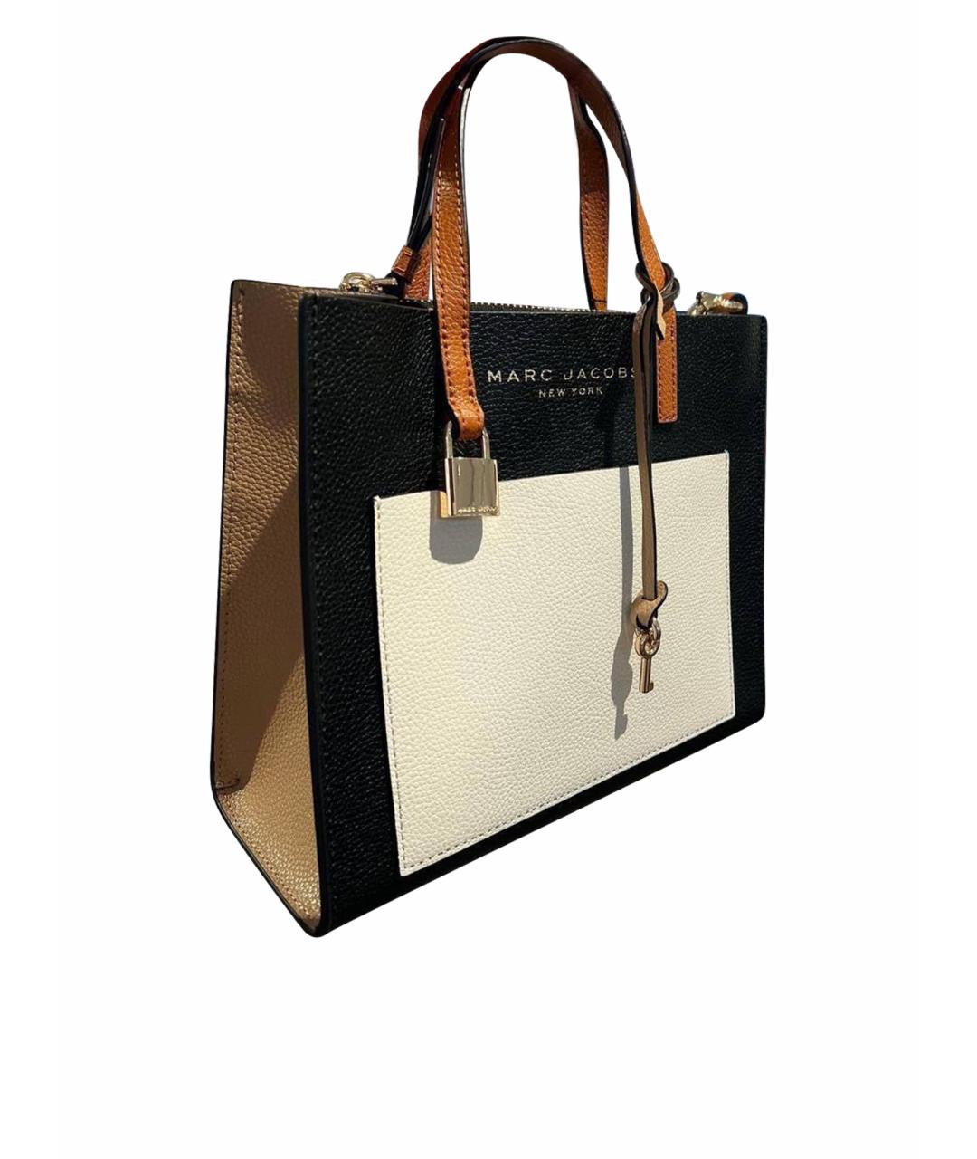 MARC JACOBS Кожаная сумка с короткими ручками, фото 1