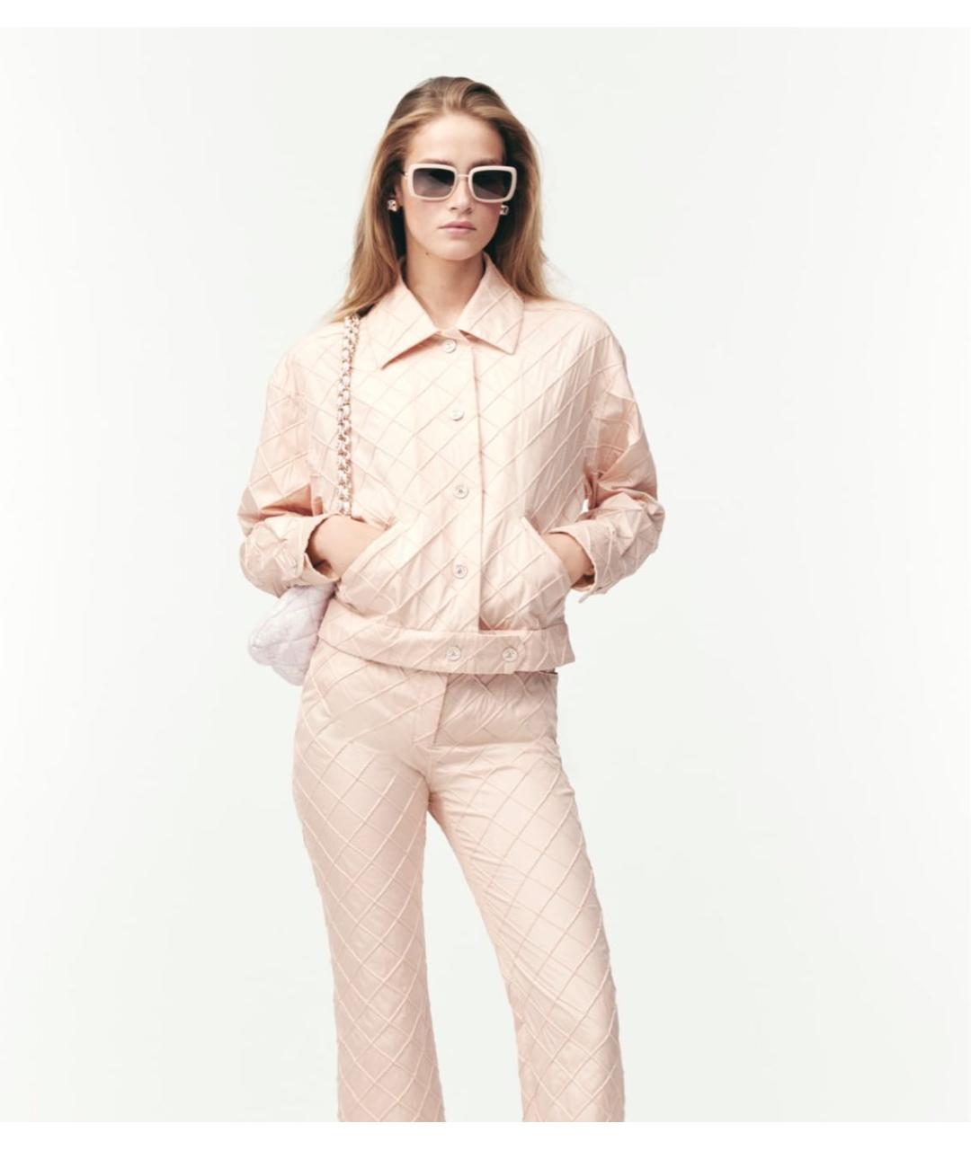 CHANEL Розовые солнцезащитные очки, фото 4