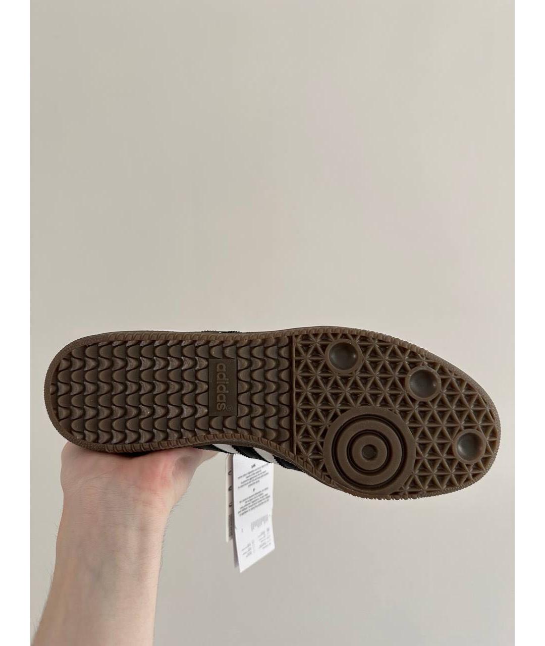 ADIDAS Белые кожаные кроссовки, фото 8