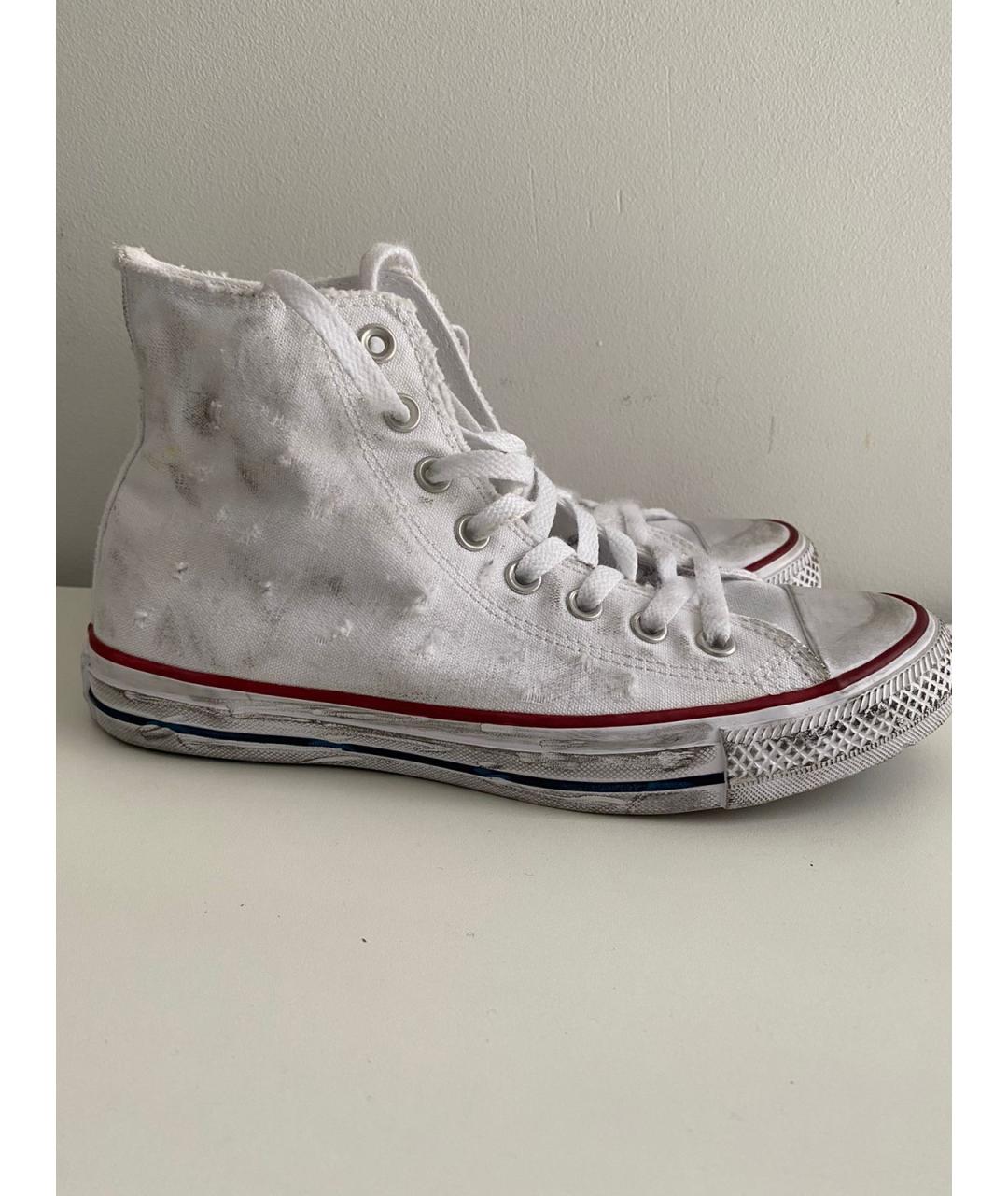 CONVERSE Белые текстильные кеды, фото 5