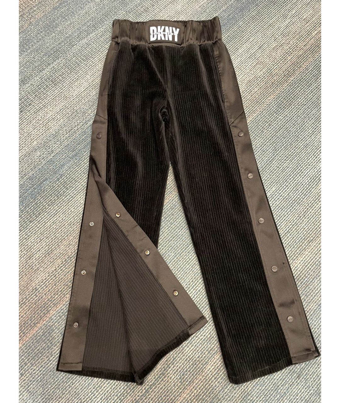 DKNY KIDS Черные хлопковые брюки и шорты, фото 2