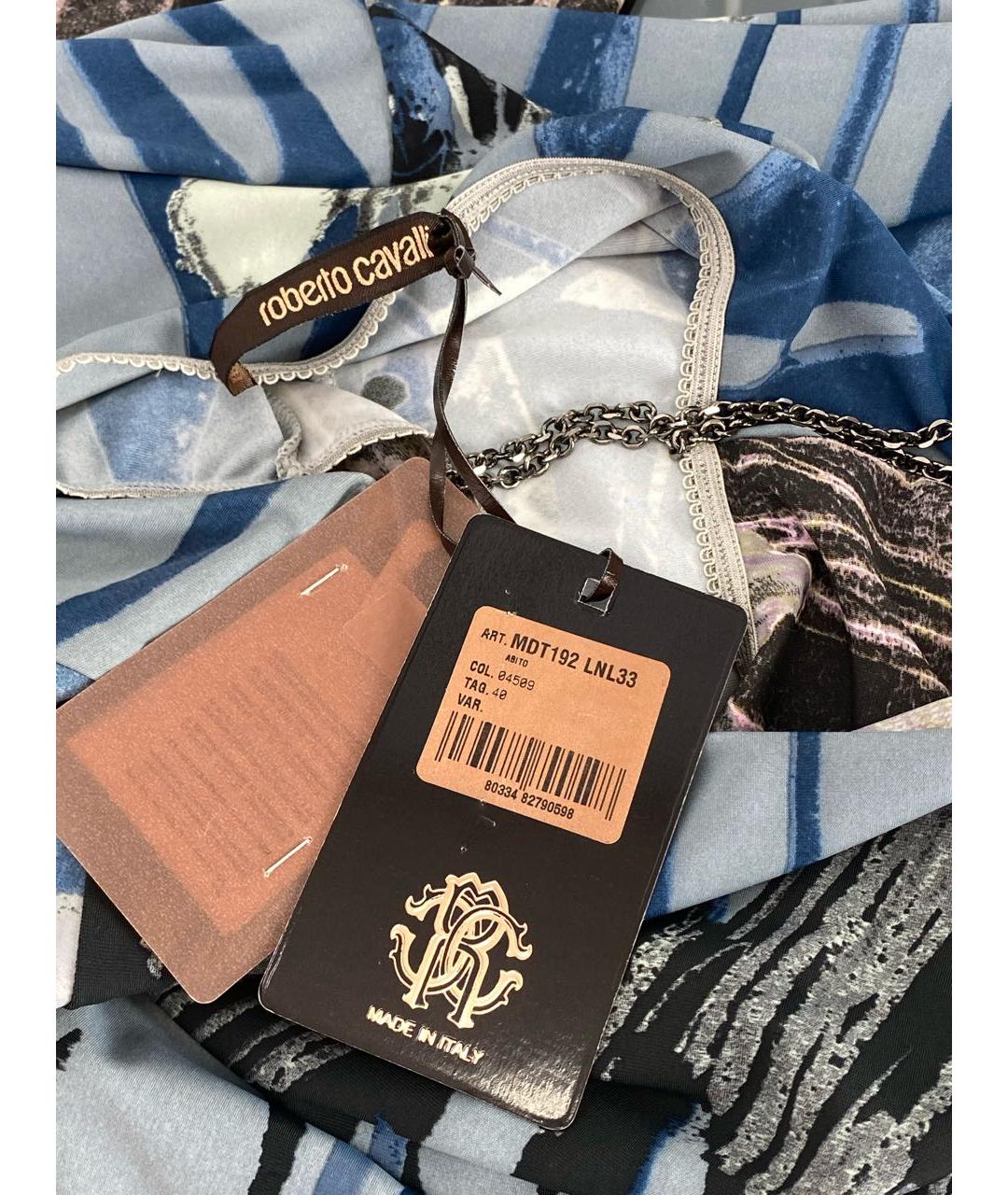 ROBERTO CAVALLI Полиамидовое платье, фото 4