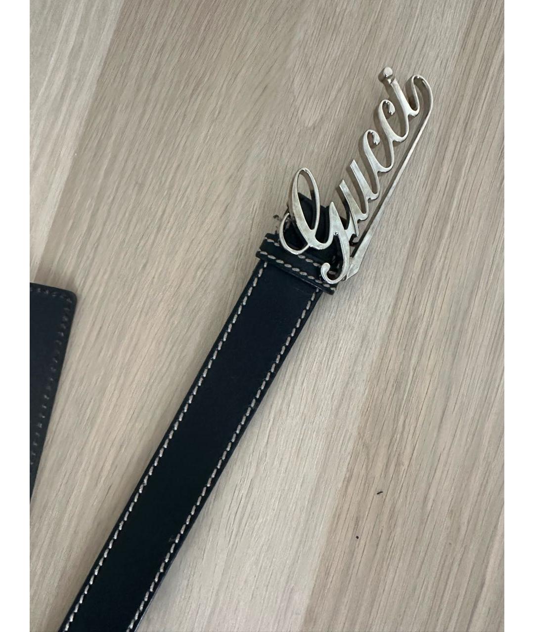 GUCCI Коричневый кожаный ремень, фото 2