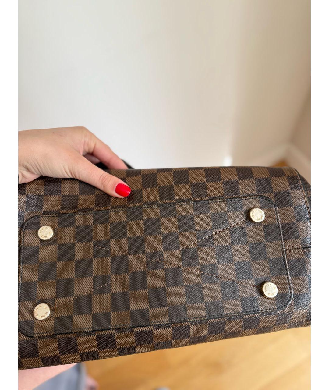 LOUIS VUITTON Коричневая сумка тоут, фото 2