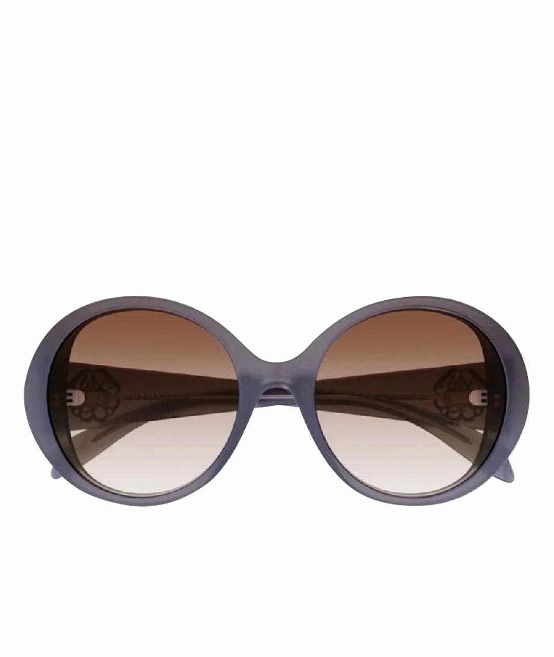 ALEXANDER MCQUEEN Серые солнцезащитные очки, фото 1