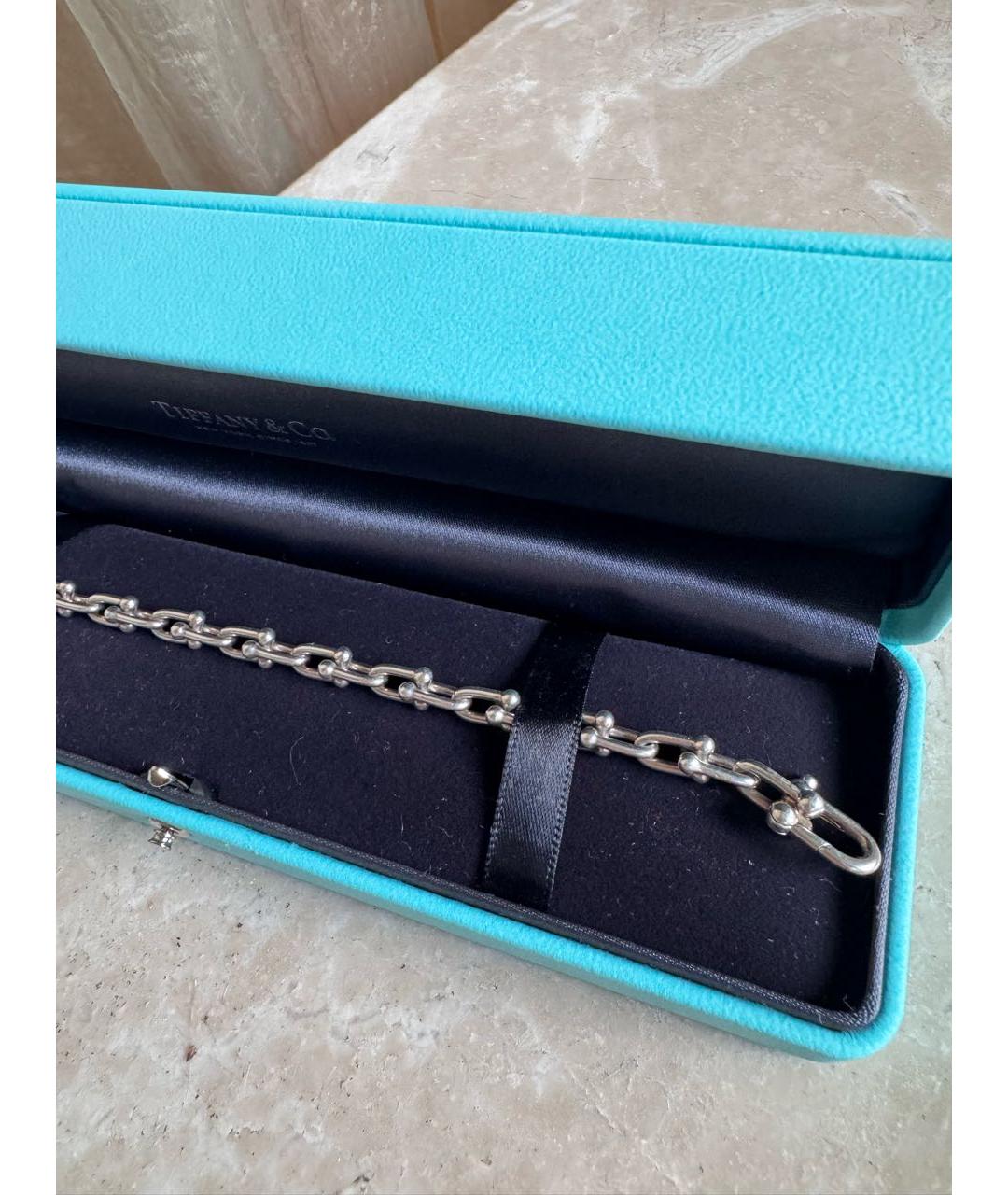 TIFFANY&CO Серебрянный серебряный браслет, фото 5
