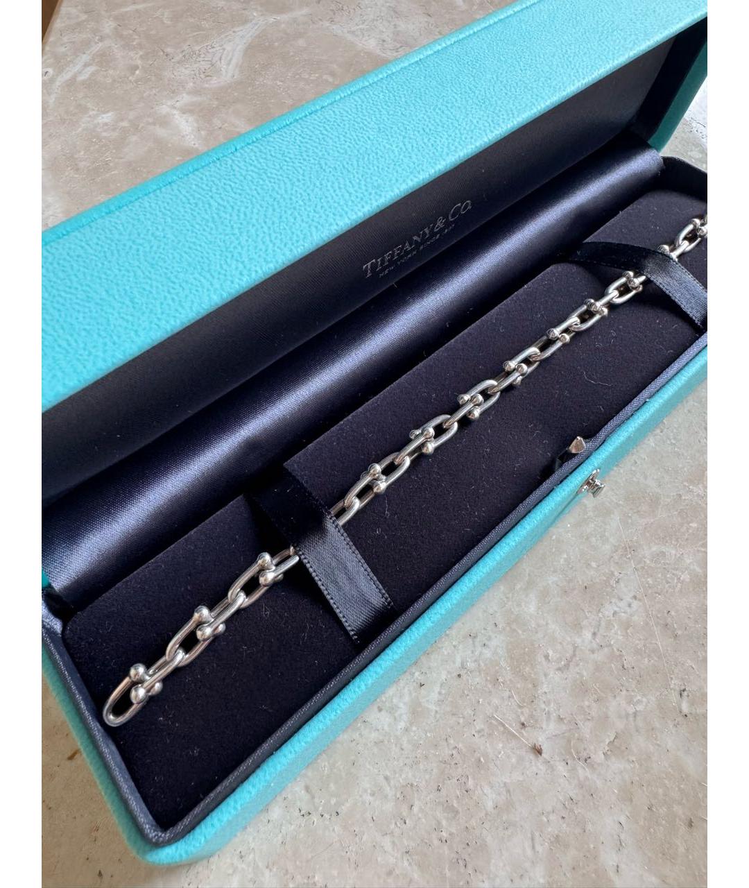 TIFFANY&CO Серебрянный серебряный браслет, фото 4