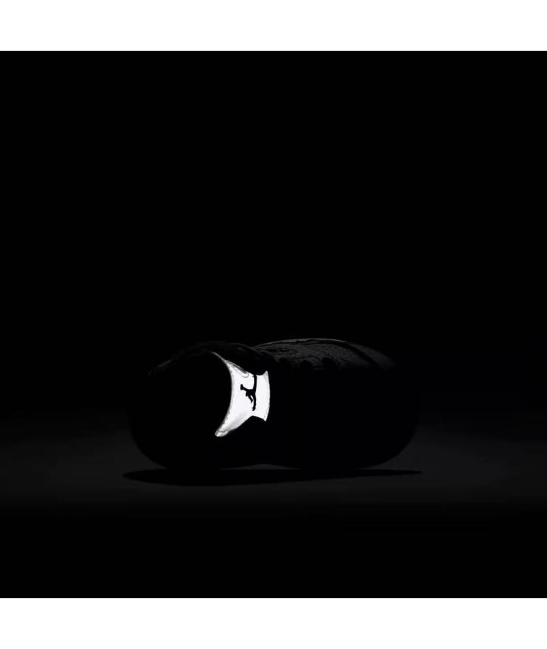 NIKE X OFF-WHITE Антрацитовые синтетические кеды, фото 6