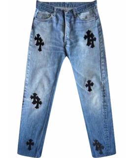 CHROME HEARTS Прямые джинсы