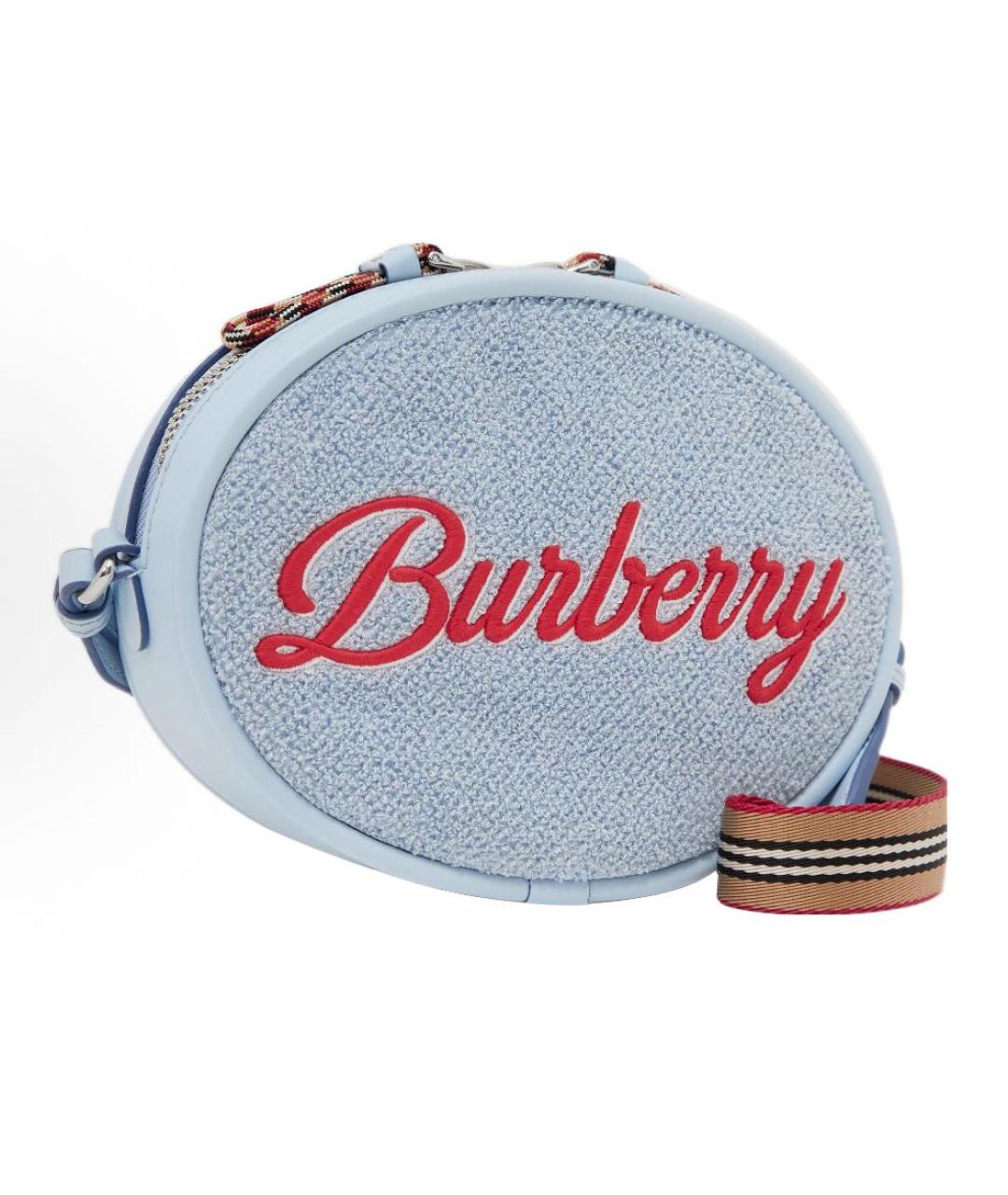 BURBERRY KIDS Голубая сумка, фото 5