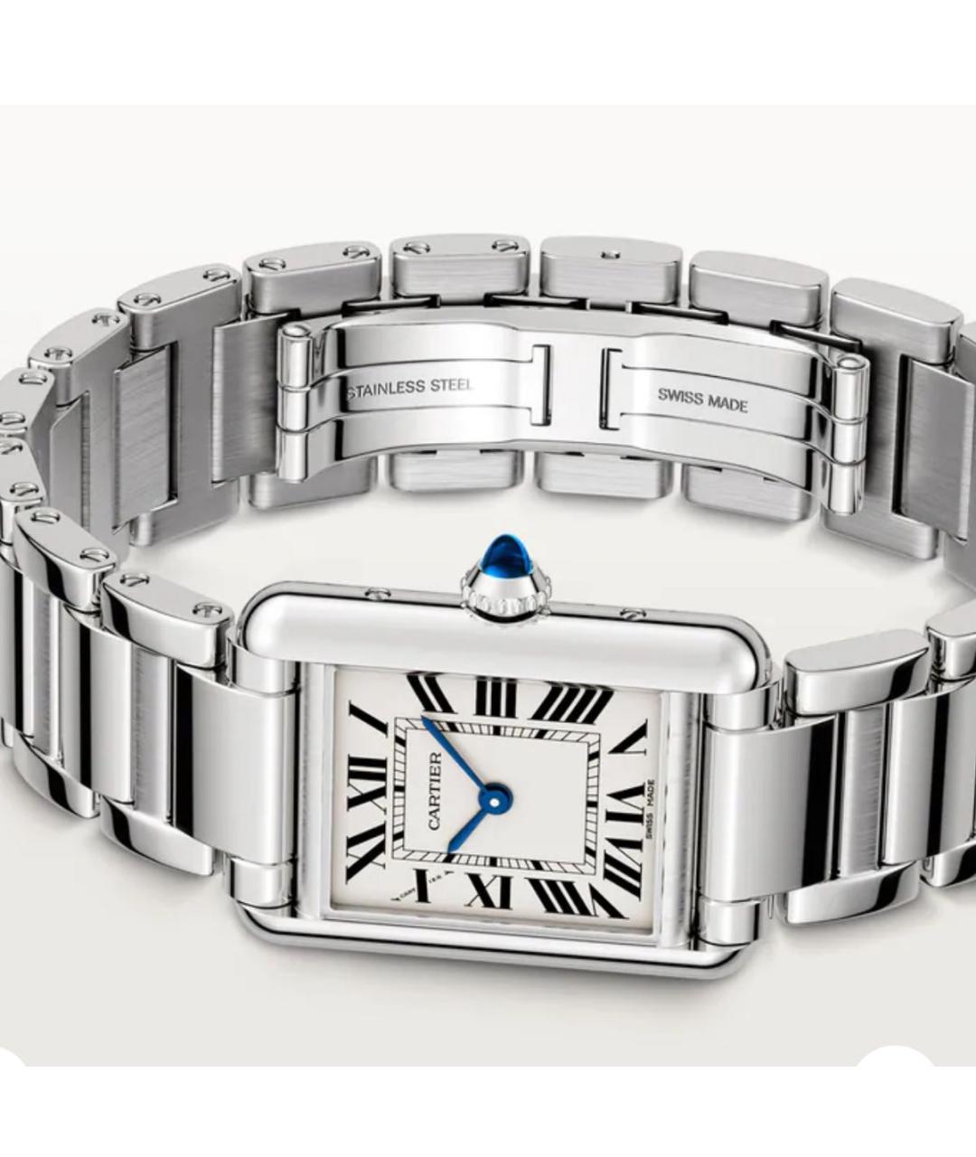 CARTIER Серебряные часы, фото 5