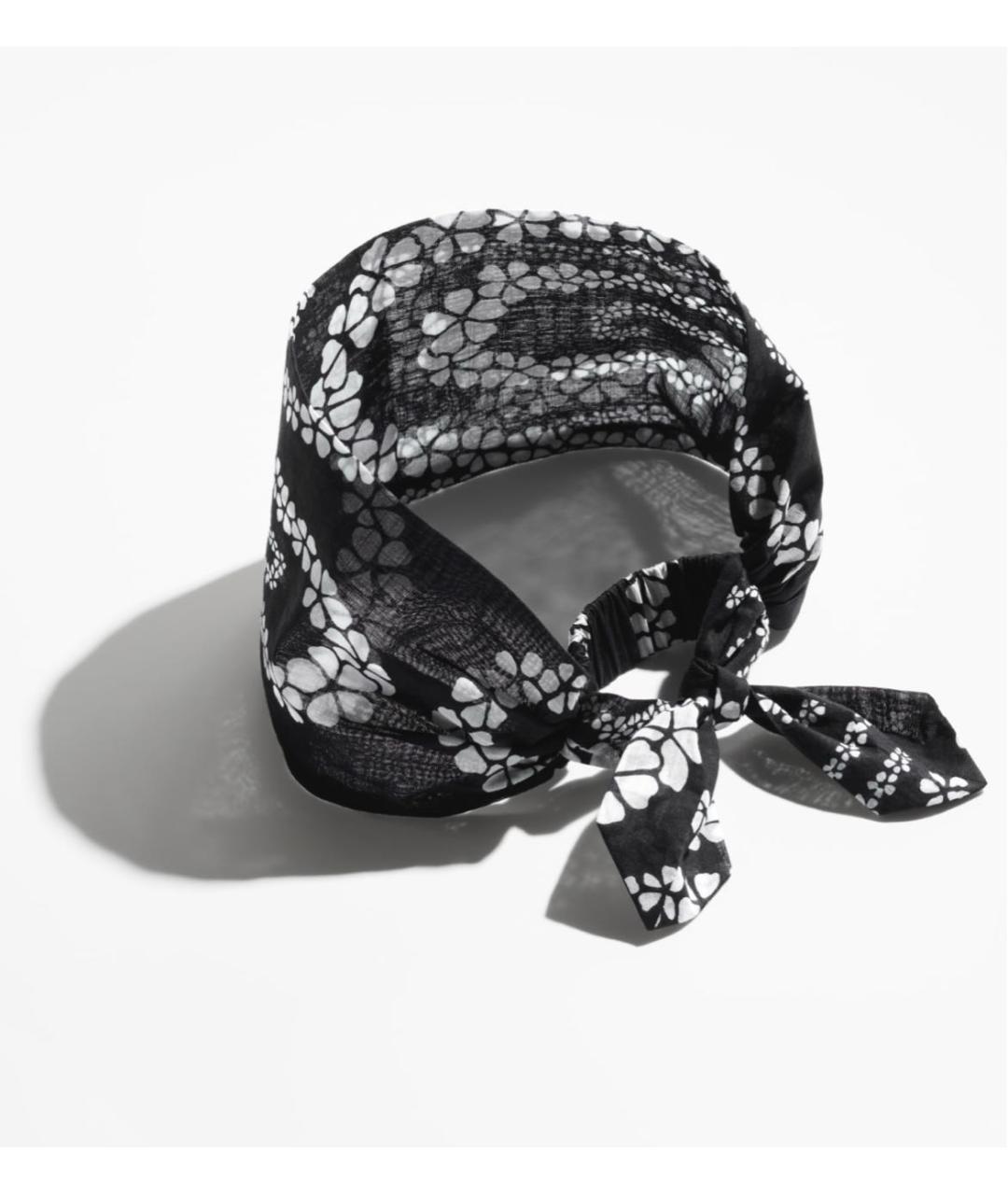 CHANEL Черная повязка на голову, фото 2