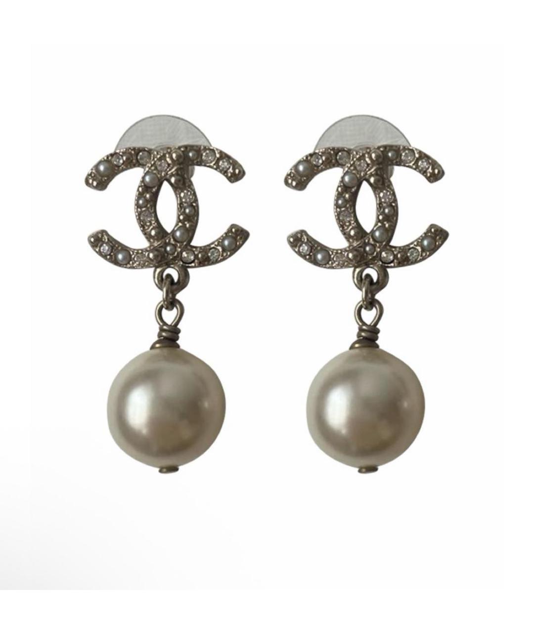 CHANEL Золотые серьги, фото 1