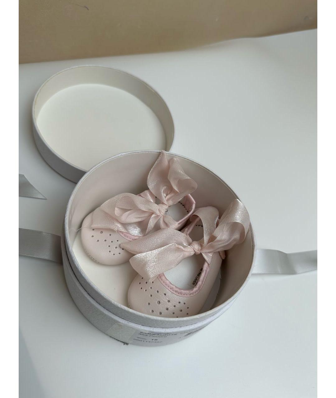 BABY DIOR Кожаные пинетки, фото 4