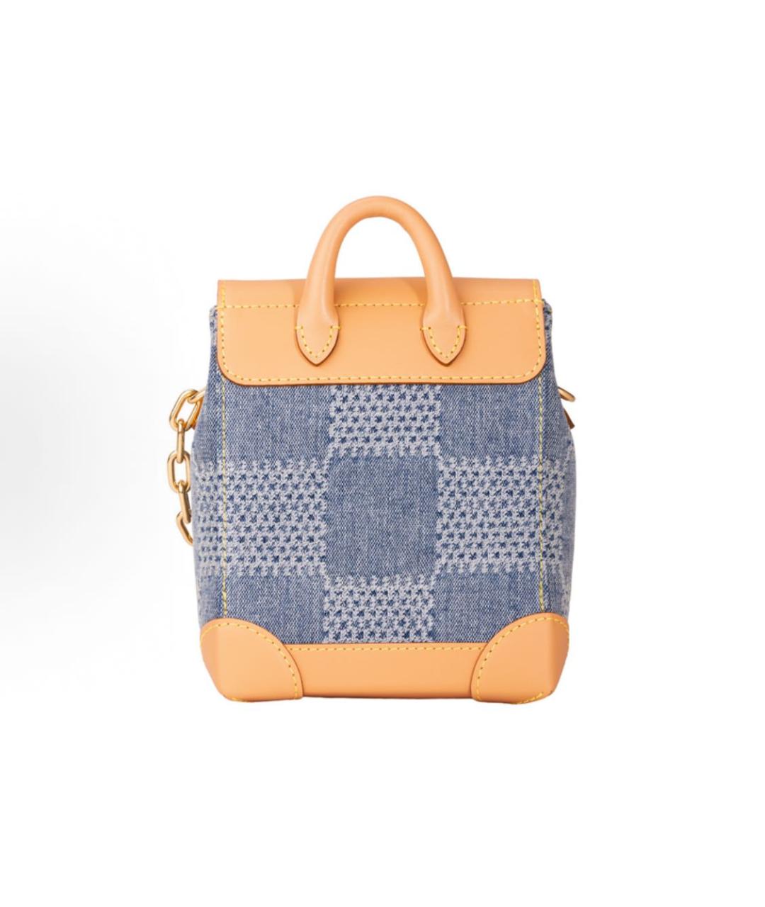 LOUIS VUITTON Голубая сумка на плечо, фото 2