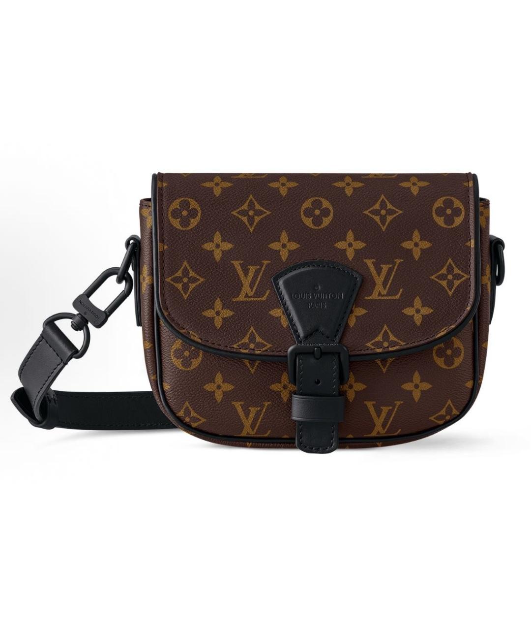 LOUIS VUITTON Коричневая сумка на плечо, фото 4