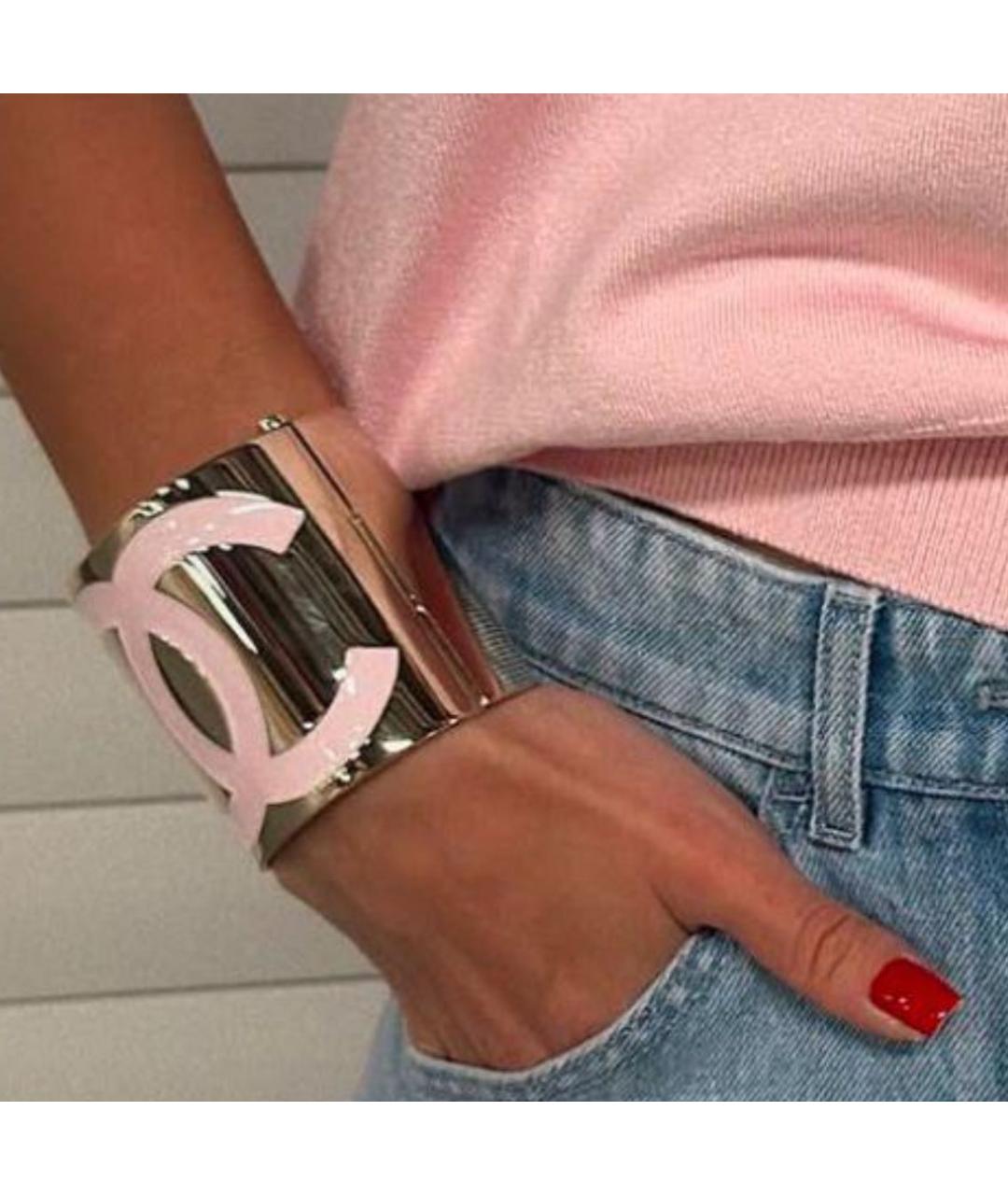 CHANEL Золотой браслет, фото 5