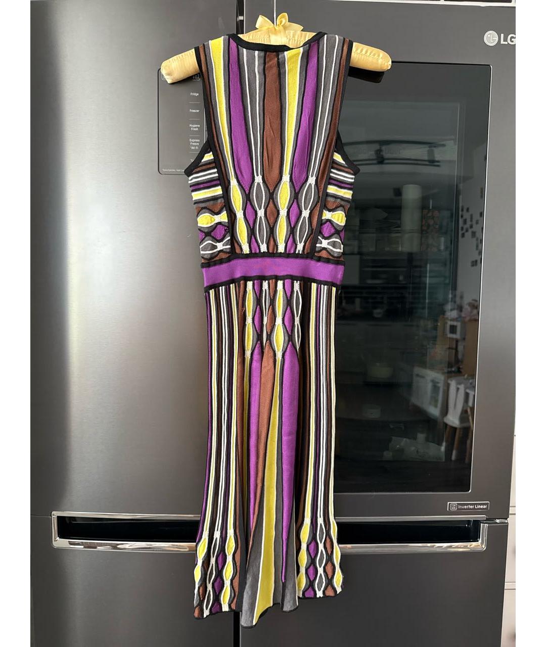 M MISSONI Мульти хлопковое повседневное платье, фото 2