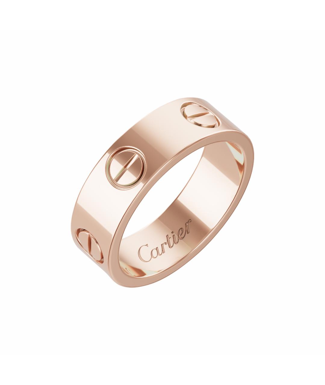 CARTIER Золотое кольцо из розового золота, фото 1