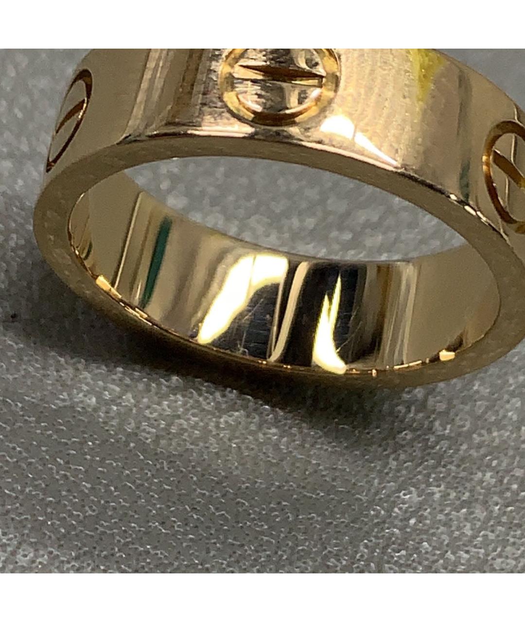CARTIER Золотое кольцо из розового золота, фото 8
