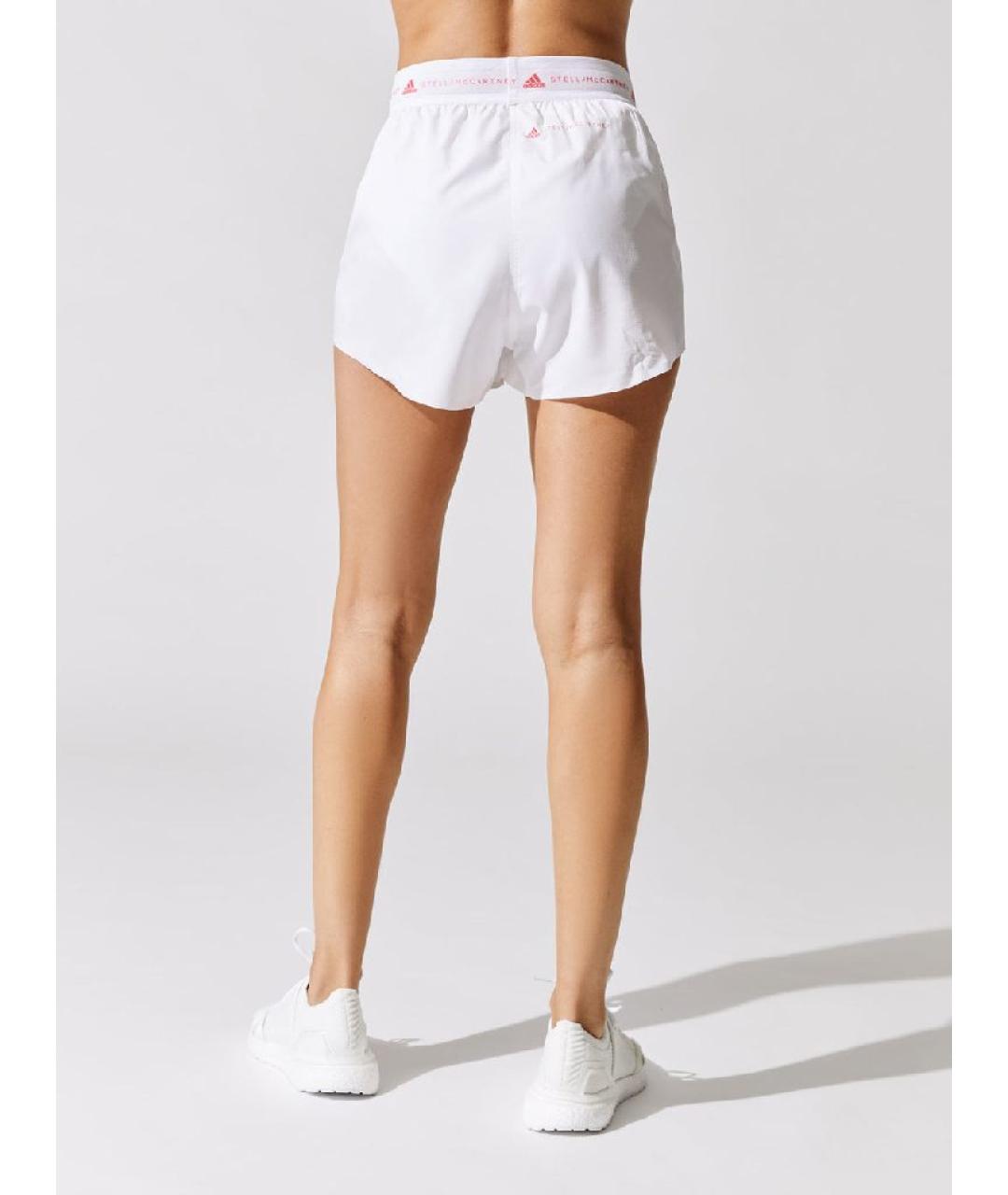 ADIDAS BY STELLA MCCARTNEY Белые полиэстеровые шорты, фото 4