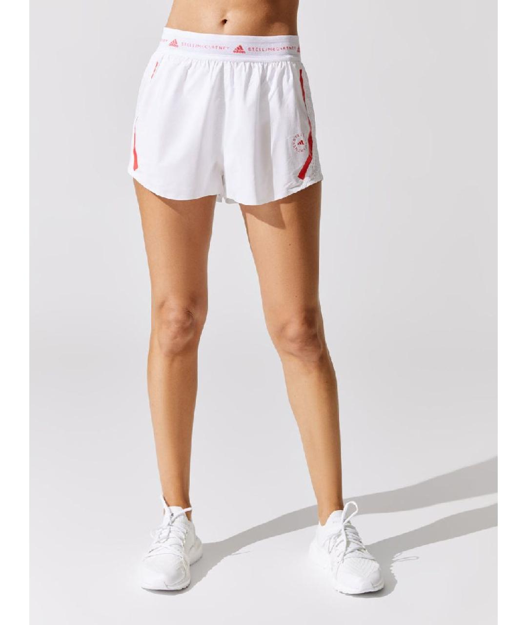 ADIDAS BY STELLA MCCARTNEY Белые полиэстеровые шорты, фото 3