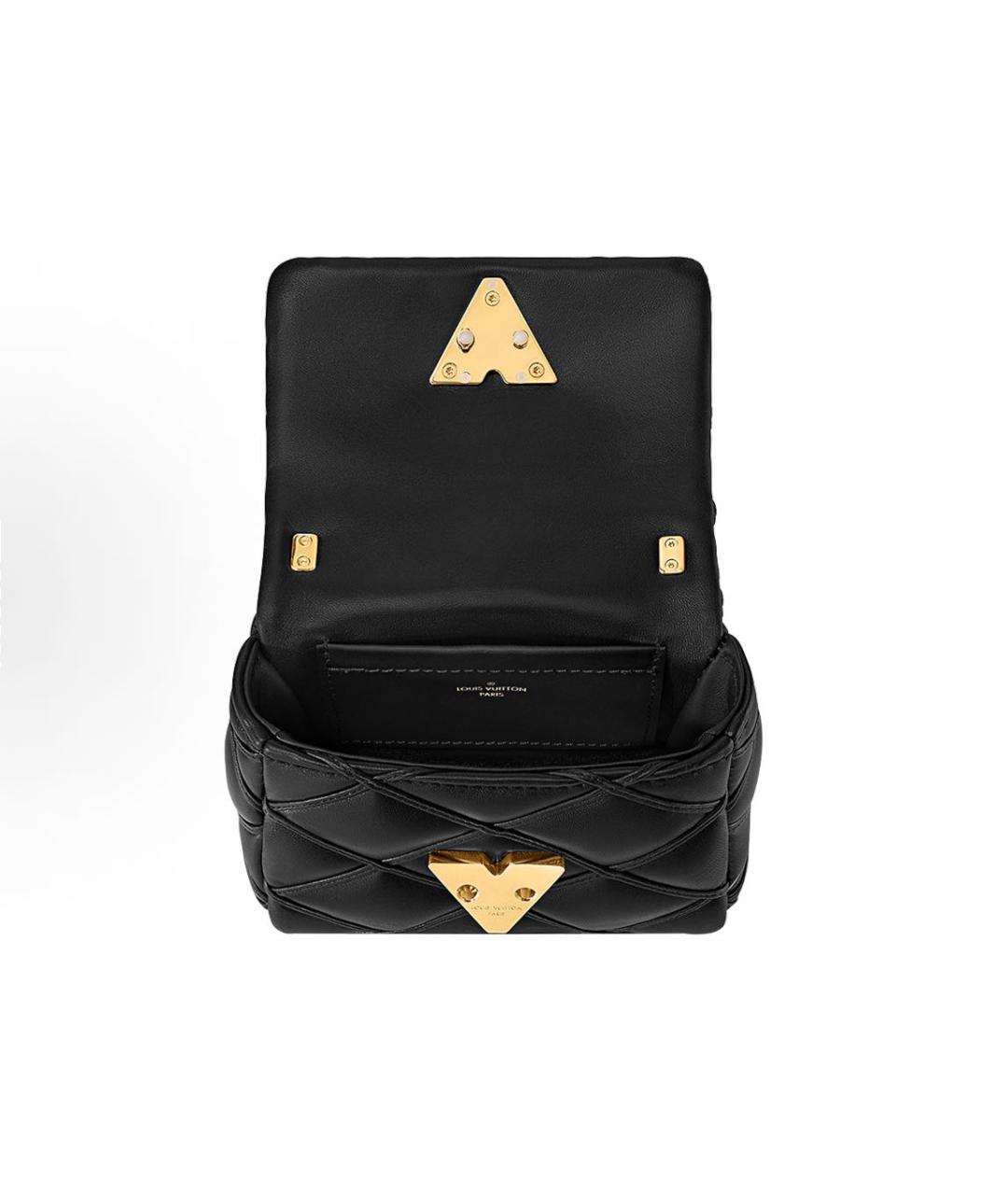LOUIS VUITTON Черная сумка через плечо, фото 4