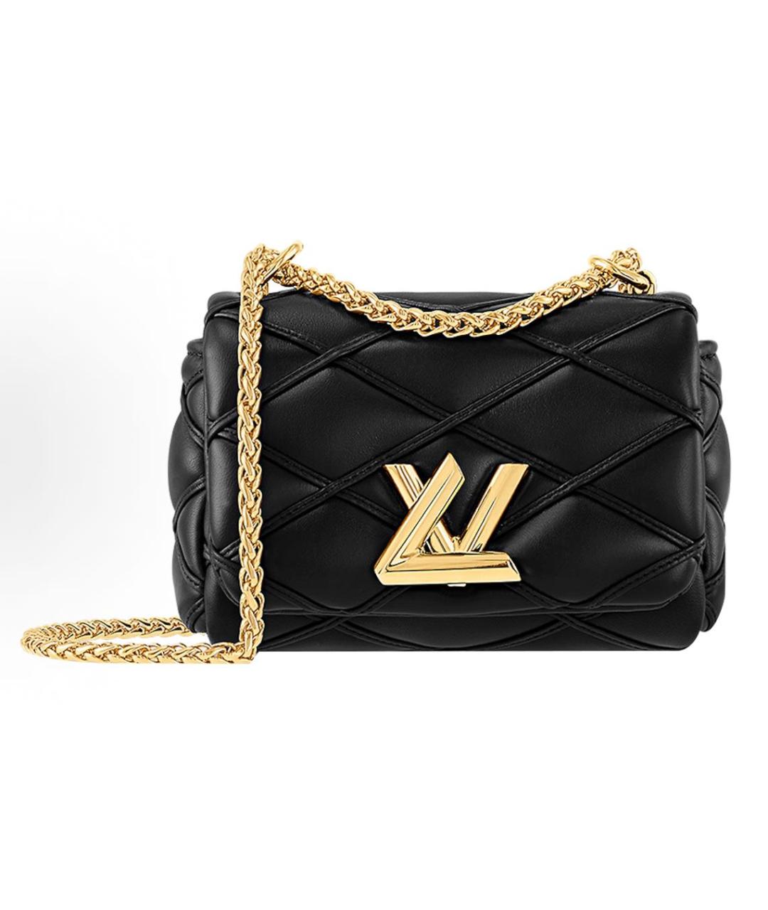 LOUIS VUITTON Черная сумка через плечо, фото 5