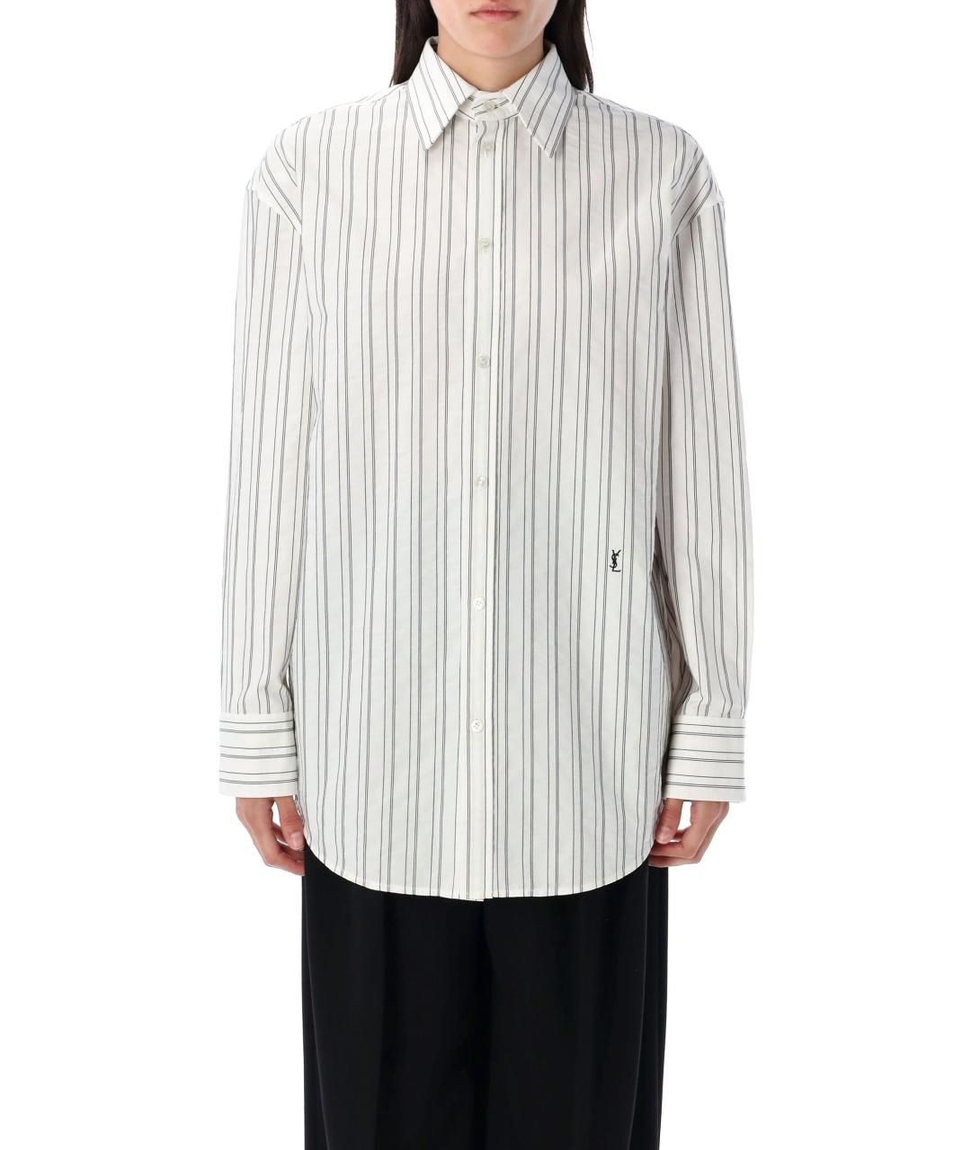 SAINT LAURENT Мульти хлопковая рубашка, фото 2