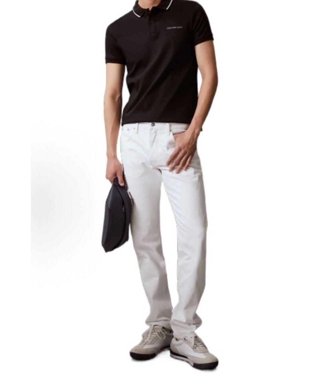CALVIN KLEIN Темно-синяя поясная сумка из искусственной кожи, фото 6