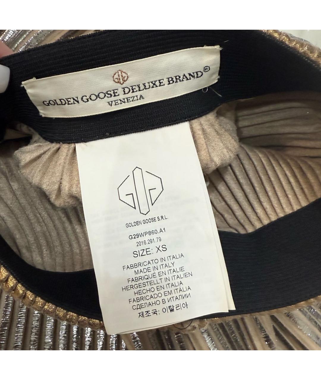 GOLDEN GOOSE DELUXE BRAND Полиэстеровая юбка миди, фото 8