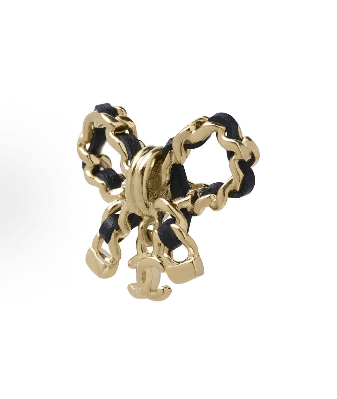 CHANEL Золотые серьги, фото 3