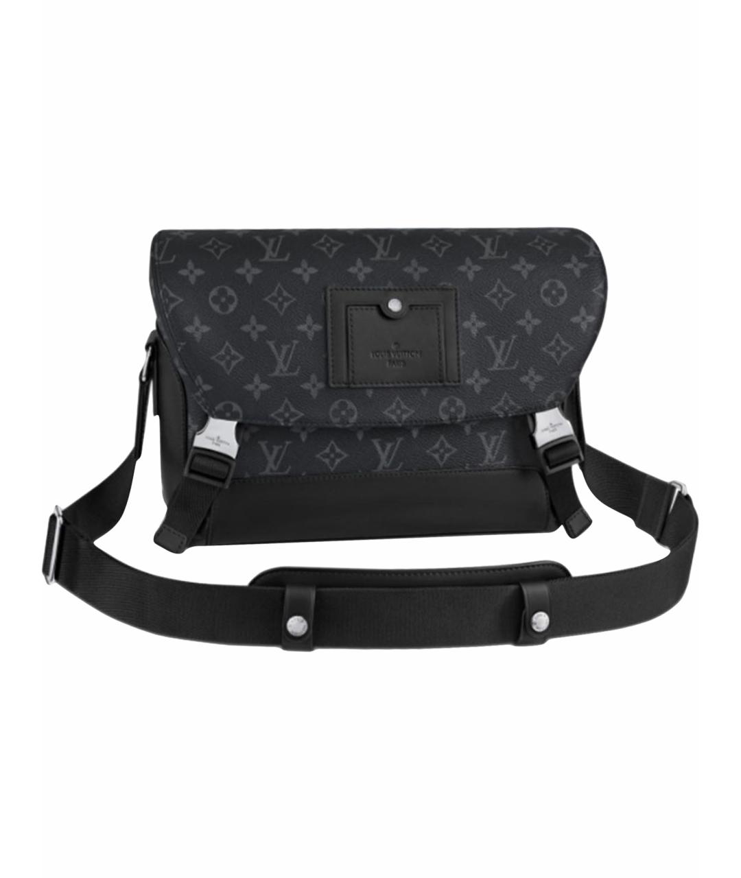 LOUIS VUITTON Черная сумка на плечо, фото 1