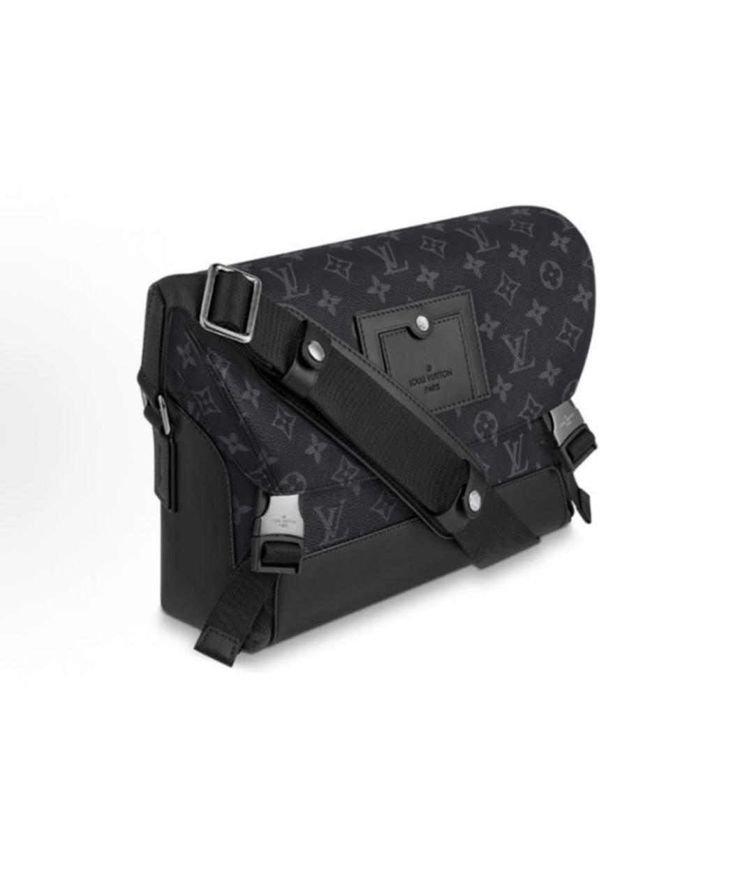 LOUIS VUITTON Черная сумка на плечо, фото 3