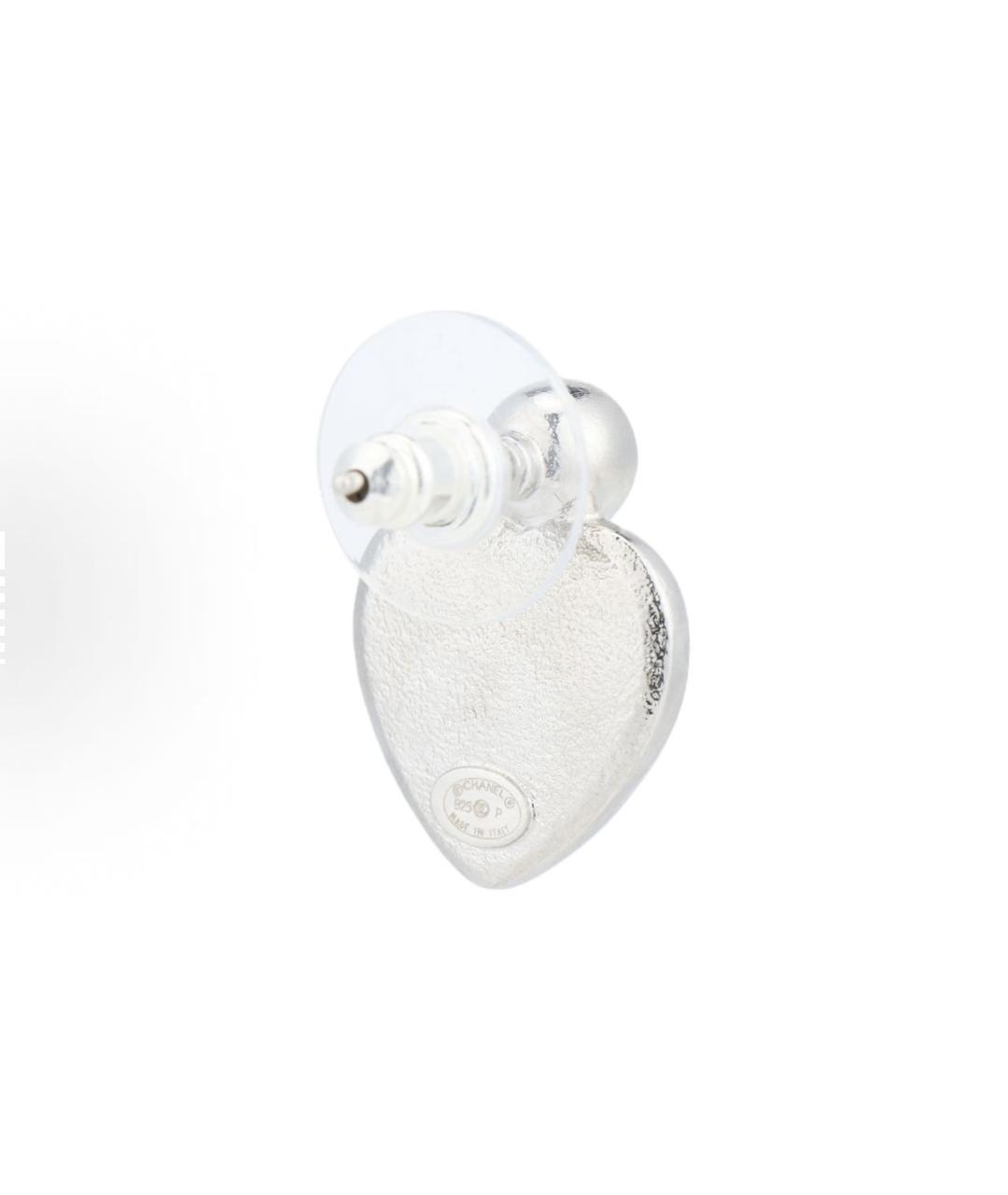 CHANEL Розовые серьги, фото 4