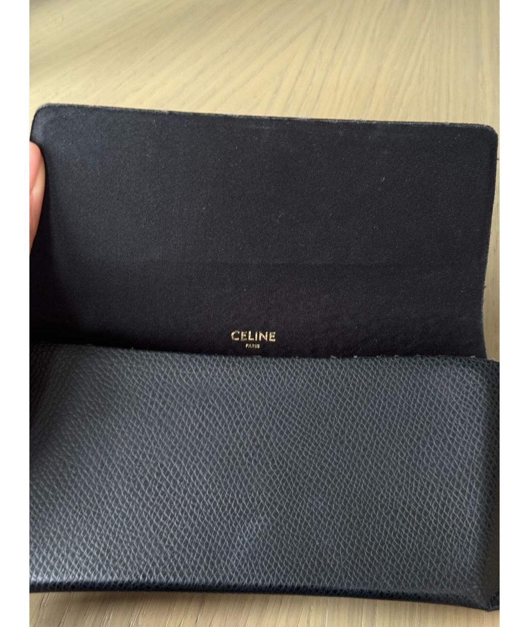 CELINE Пластиковые солнцезащитные очки, фото 5