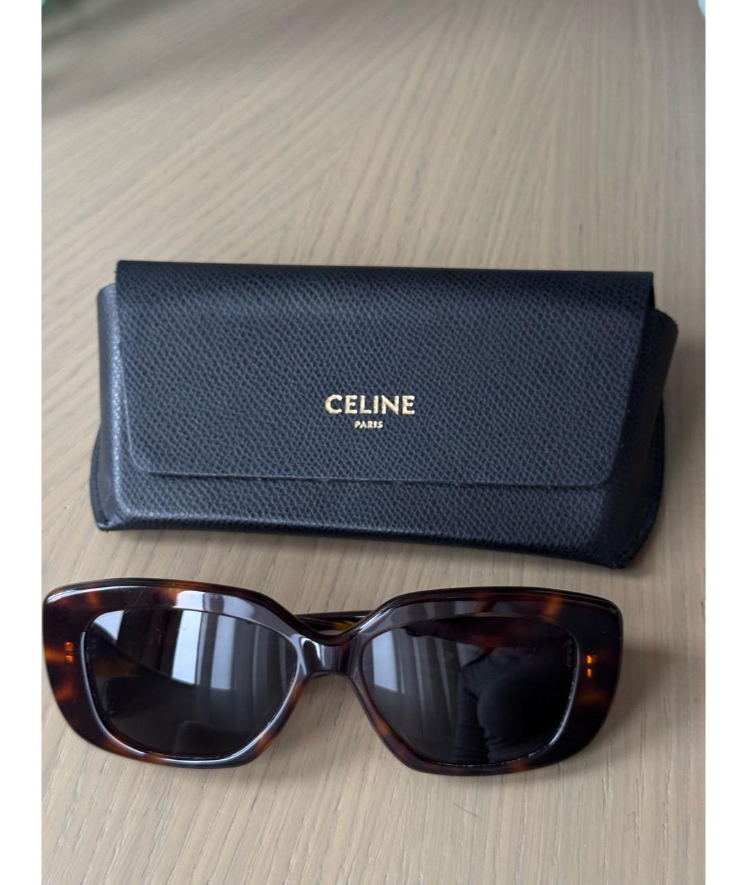 CELINE Пластиковые солнцезащитные очки, фото 6