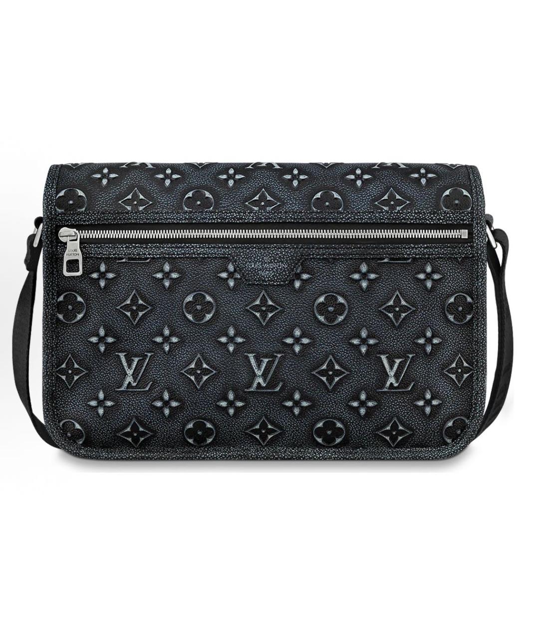 LOUIS VUITTON Черная сумка на плечо, фото 3