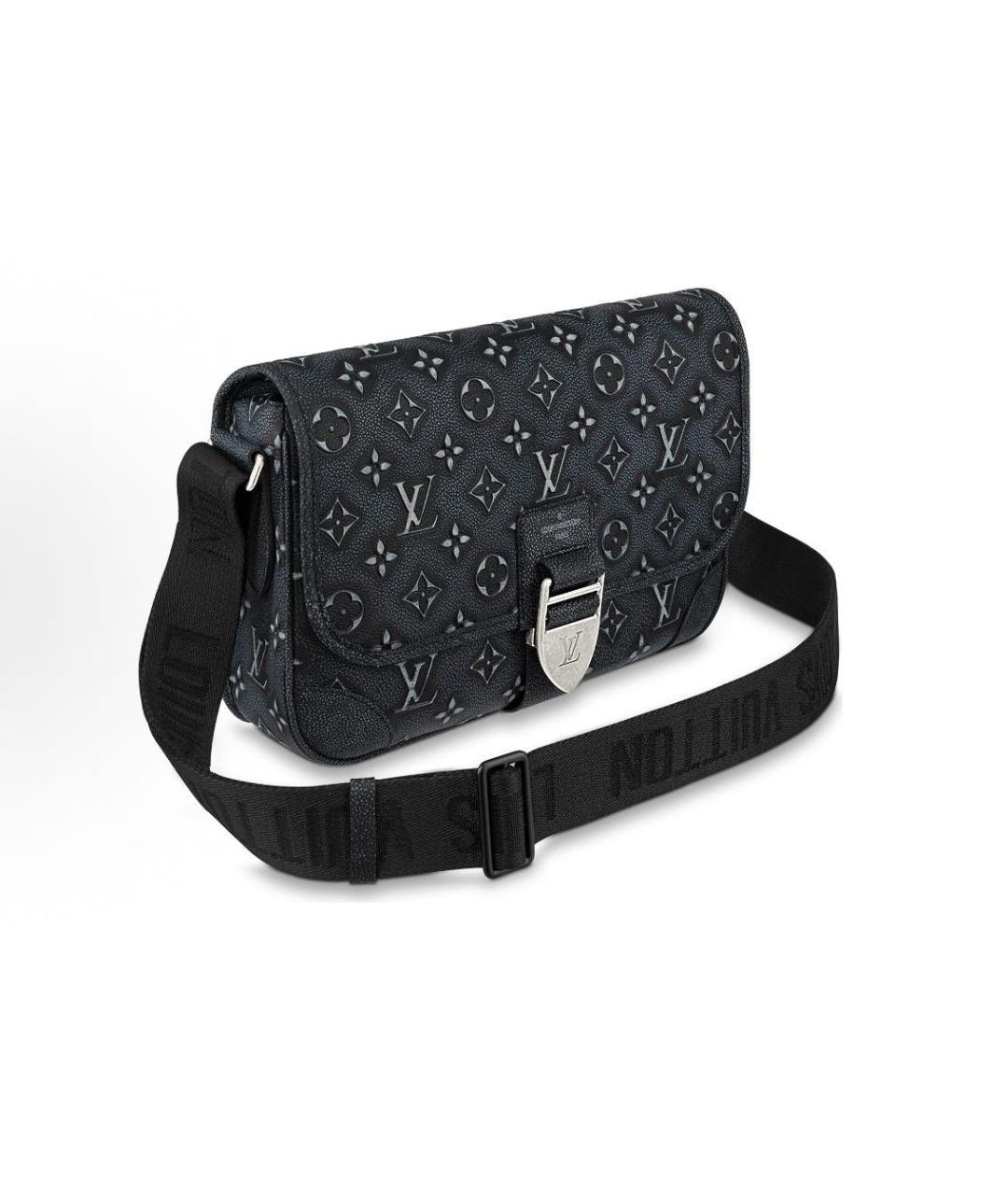 LOUIS VUITTON Черная сумка на плечо, фото 2